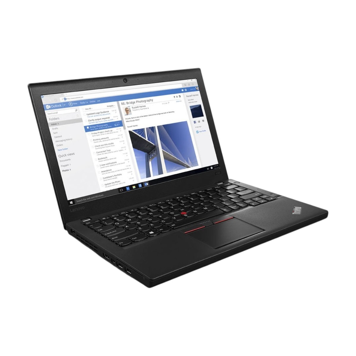 Lenovo ThinkPad X260 | Intel Core i7 6th Gen | 8GB RAM | 256GB SSD | 12" Portable Laptop - Image 2